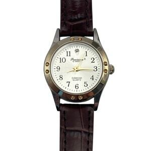 Precision by Gruen Diamond GP423L Womens Watch 24mm - Fresh Battery - Adjustable